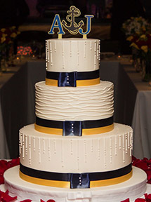 Custom wedding cake topper